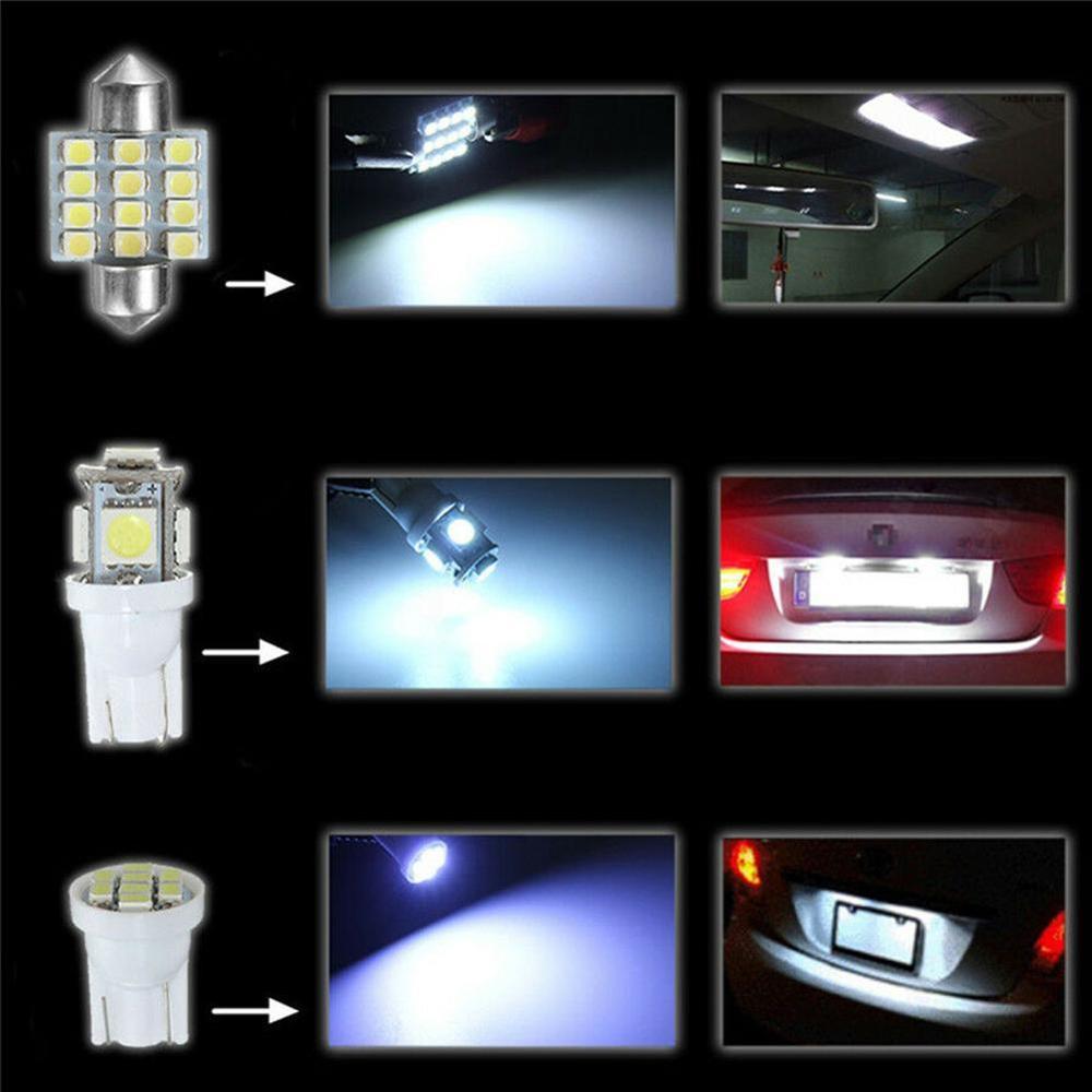 סט 20  נורות תאורה לבנה עוצמתית  LED T10
