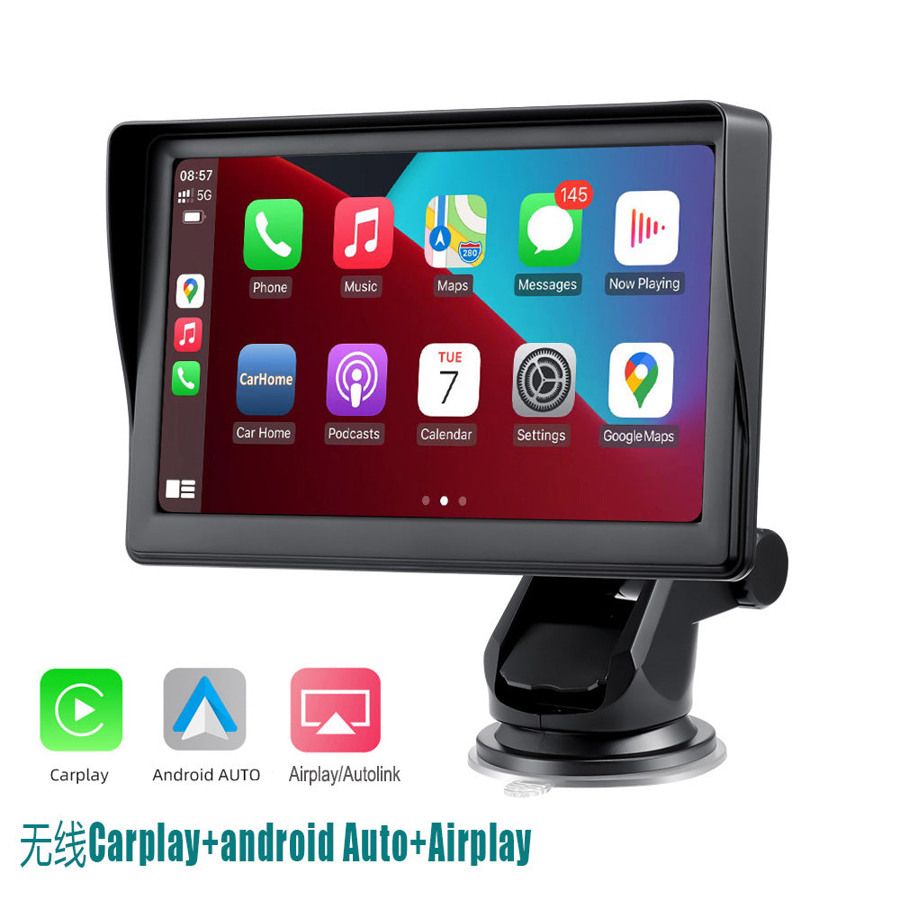 מסך חכם 7 אינץ APPLE CAR PLAY / ANDROID AUTO