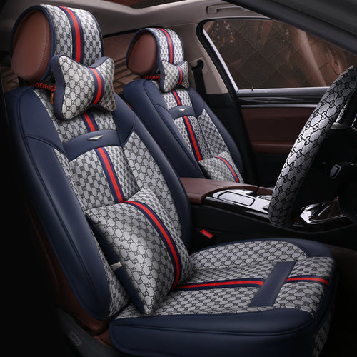 Car Seat Cushion Set with Neck and Lumbar Support - AutoPlus Store