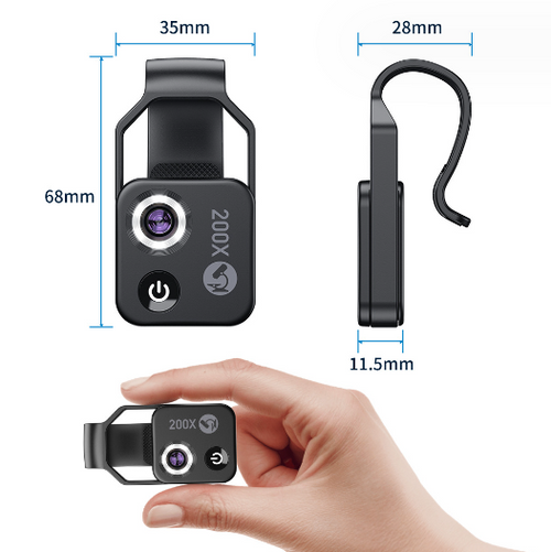 MicroZoom: Transform Your Phone into a Powerful Microscope