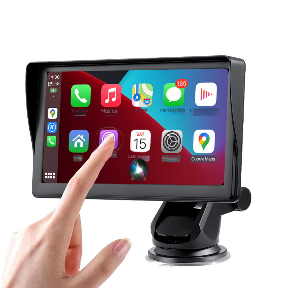 מסך חכם 7 אינץ APPLE CAR PLAY / ANDROID AUTO